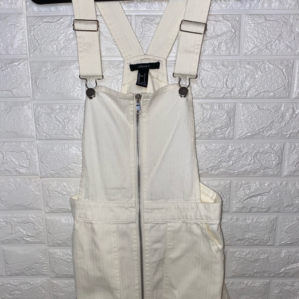 Romper dress white/ cream